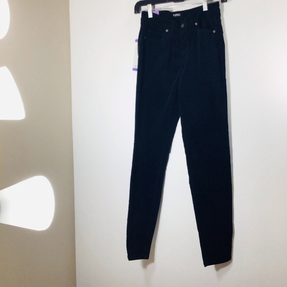 NWT Buffalo David Britton Black Corduroy Jean Pants 4 / 27 - Picture 1 of 9